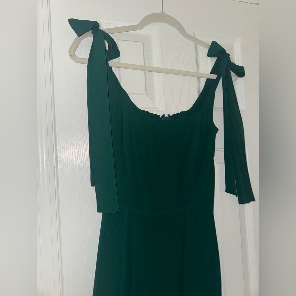 REFORMATION Twilight Dress in Emerald💚 - Picture 9 of 11
